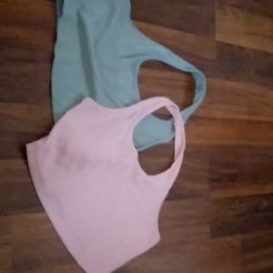 2 halter tops from shein